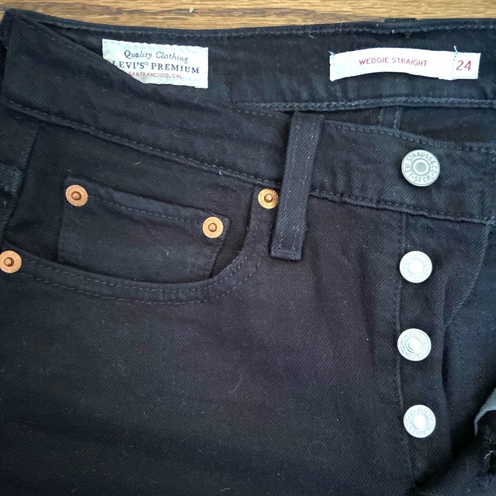 High Waisted Wedgie Straight - 24